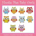 (image for) Hootie Pies Baby Owls Mini Collection